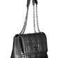 Black Polyester Women Handbag - SEHABRANDS