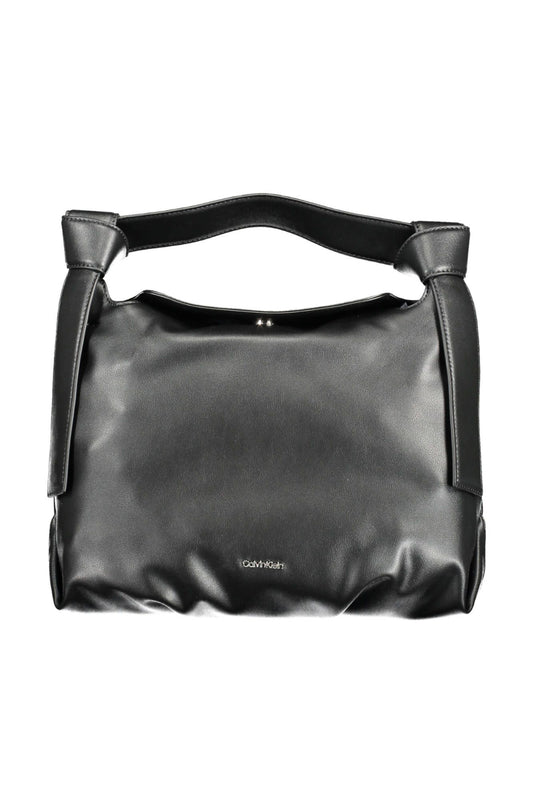 Black Polyester Women Handbag - SEHABRANDS