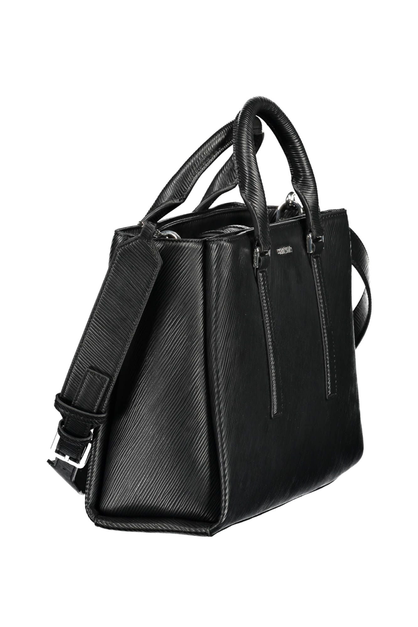 Black Polyester Women Handbag - SEHABRANDS