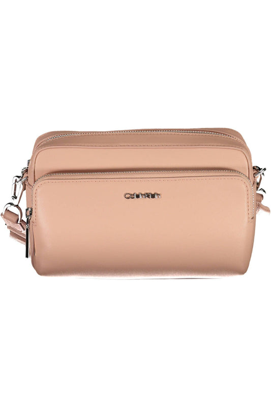 Pink Polyester Women Handbag - SEHABRANDS