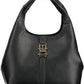 Black Polyethylene Women Handbag - SEHABRANDS