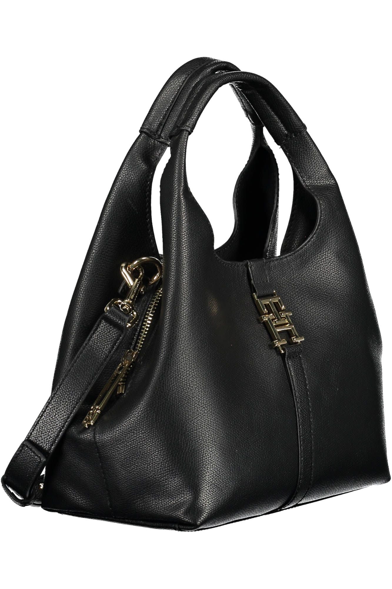 Black Polyethylene Women Handbag - SEHABRANDS