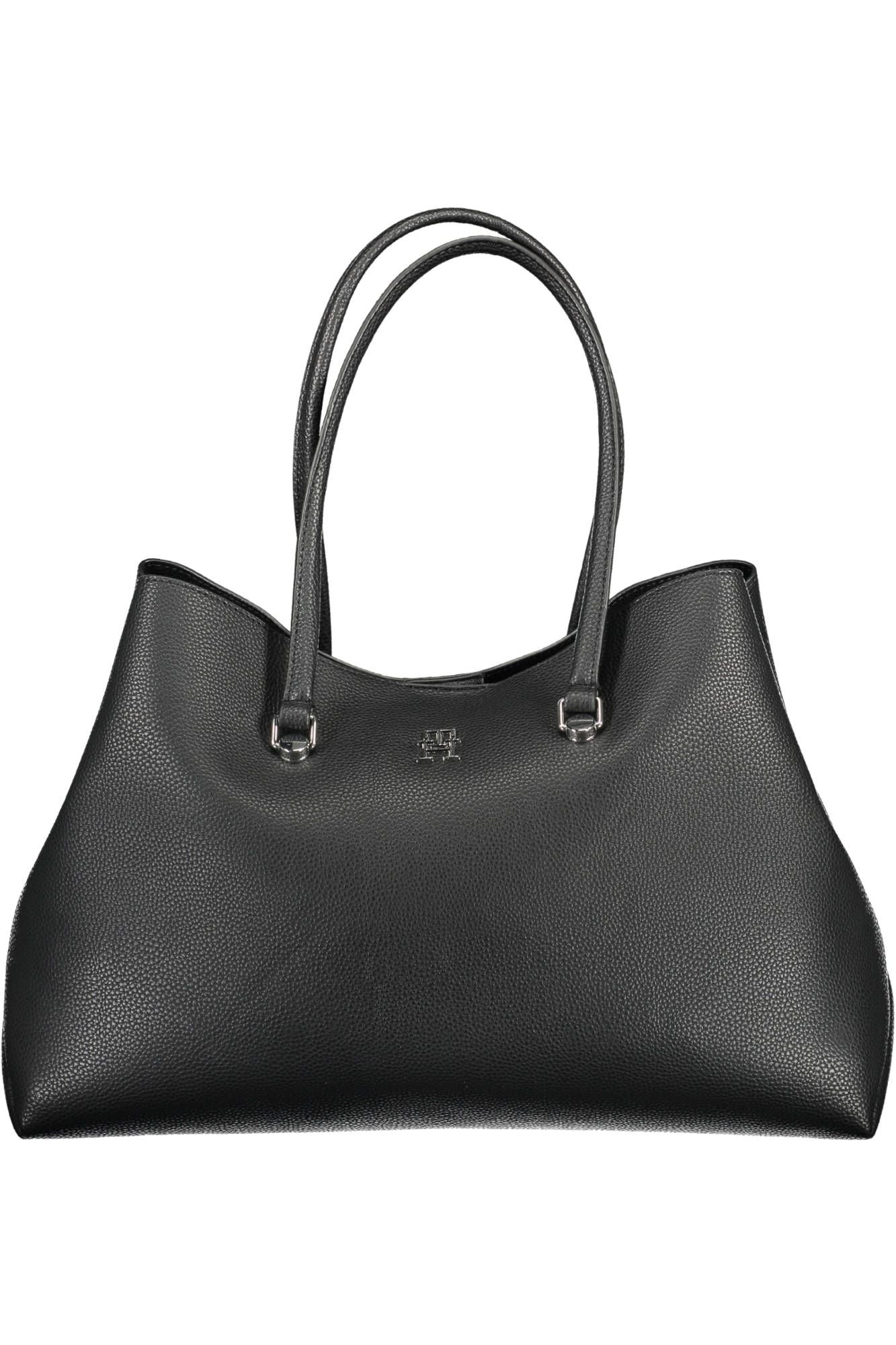 Black Polyester Women Handbag - SEHABRANDS