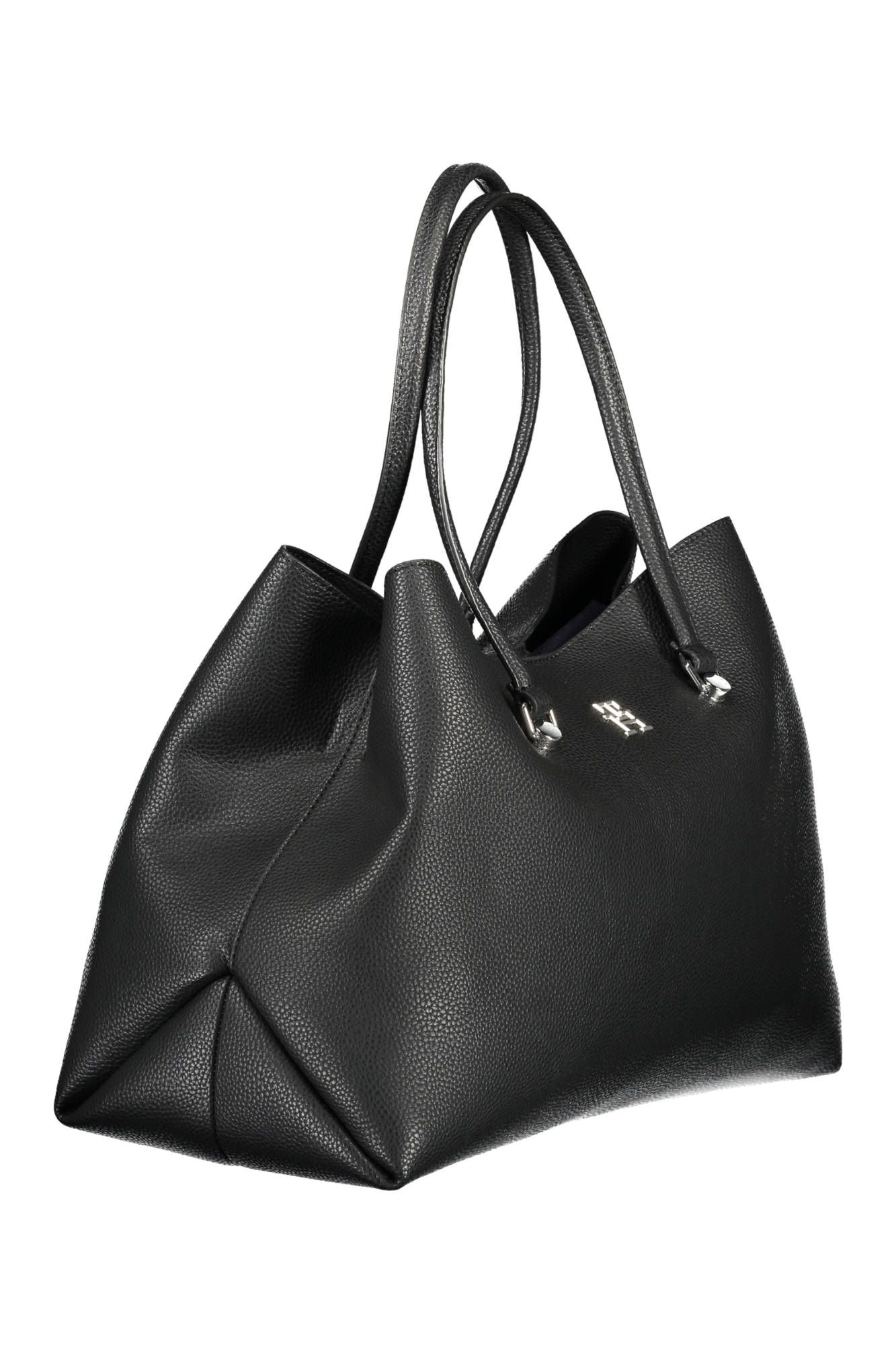 Black Polyester Women Handbag - SEHABRANDS