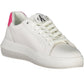 White Leather Women Sneaker - SEHABRANDS