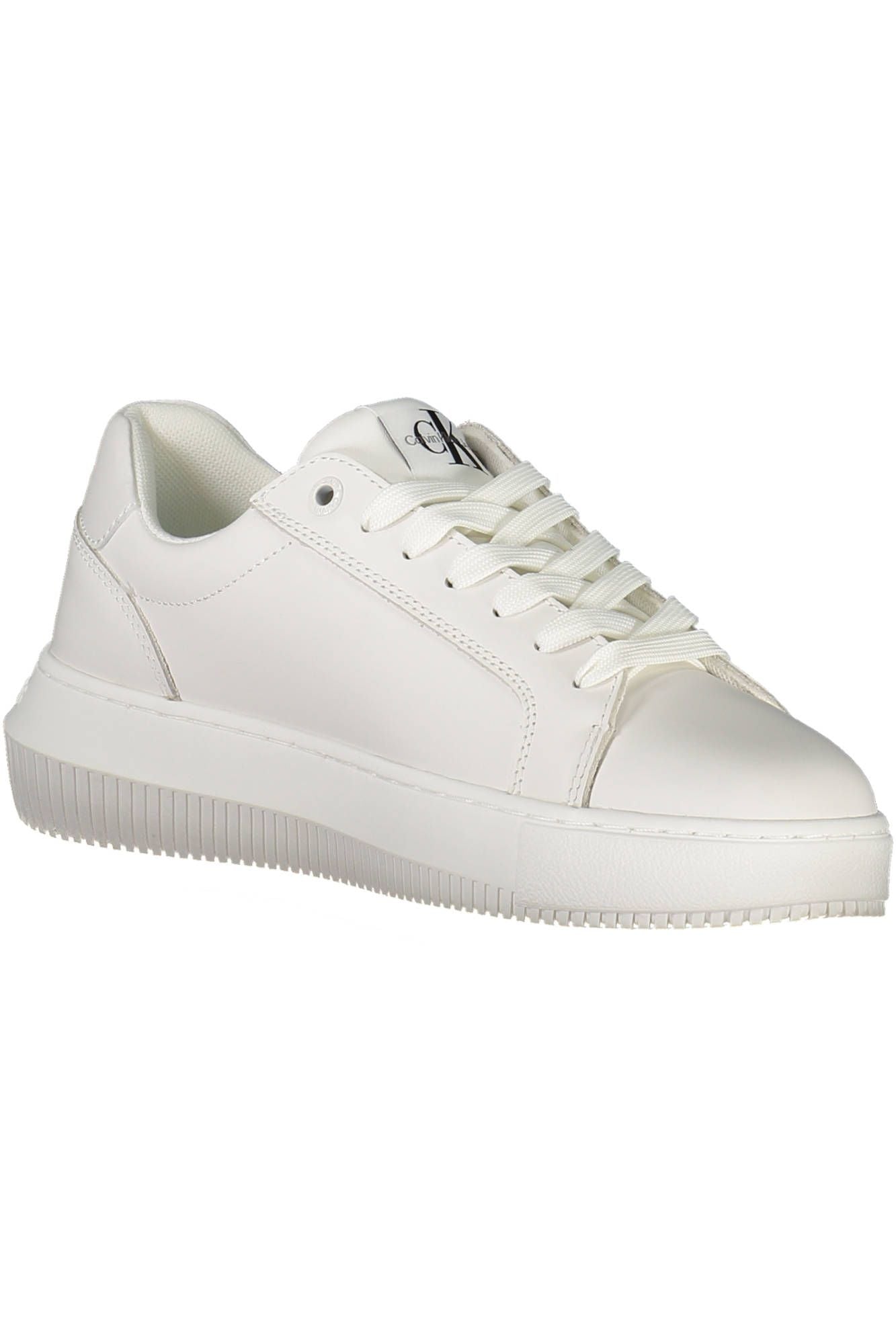 White Leather Womens Sneaker - SEHABRANDS