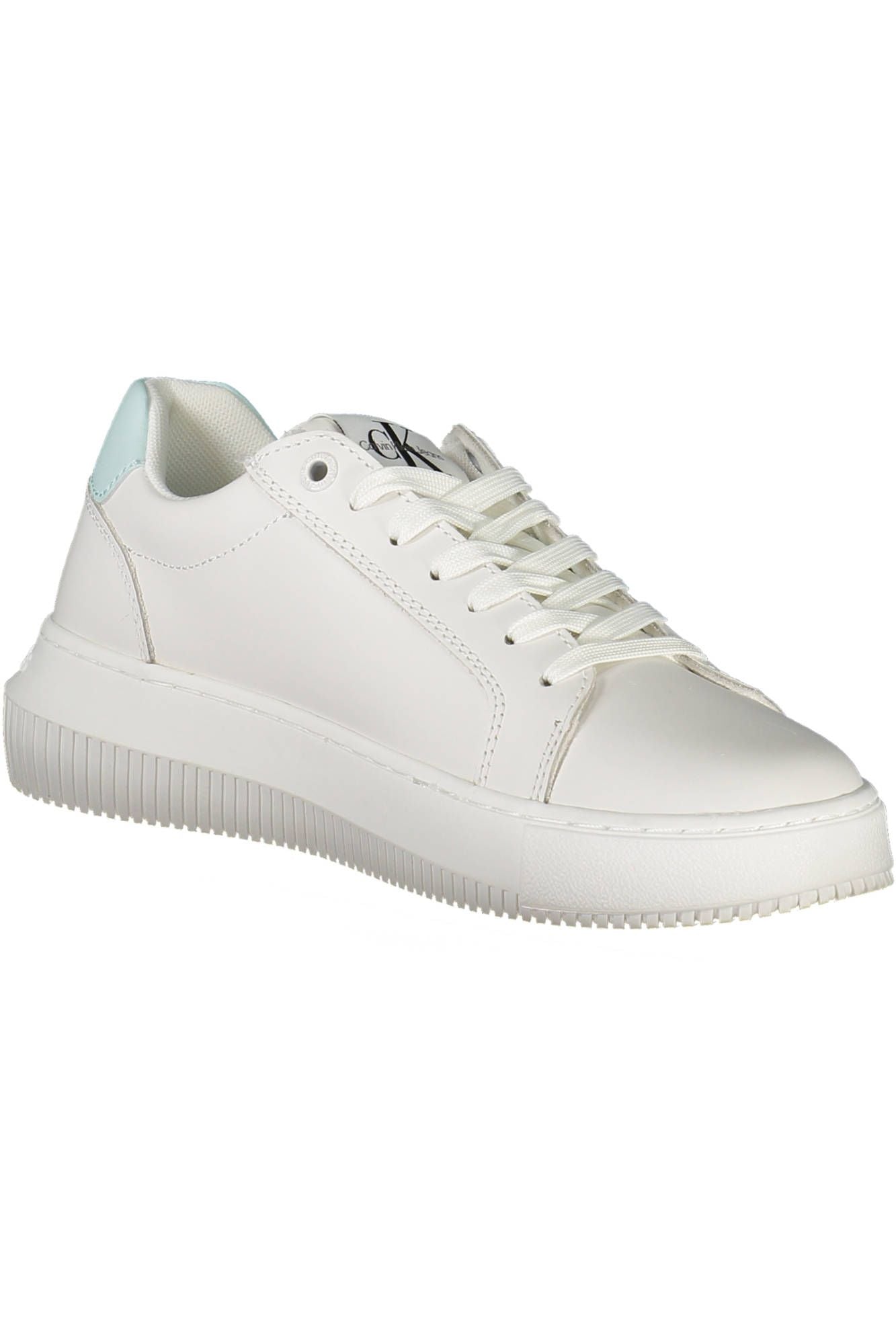 White Leather Women Sneaker - SEHABRANDS