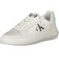 White Leather Women Sneaker - SEHABRANDS