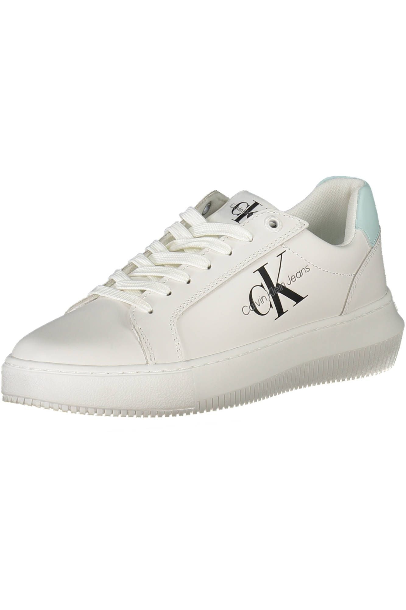 White Leather Women Sneaker - SEHABRANDS