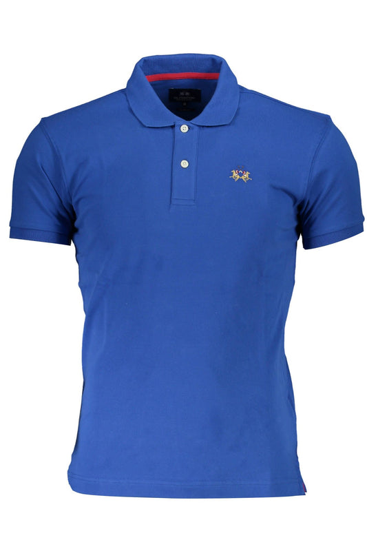 Slim Fit Embroidered Polo with Contrast Details - SEHABRANDS