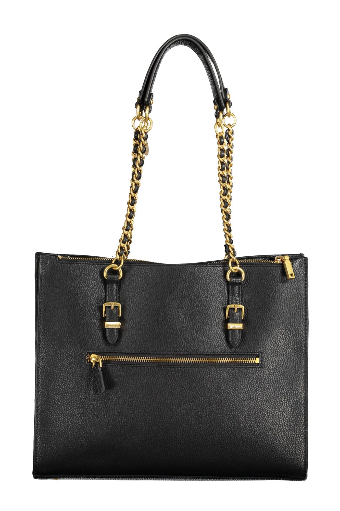 Black Polyethylene Women Handbag - SEHABRANDS