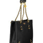 Black Polyethylene Women Handbag - SEHABRANDS