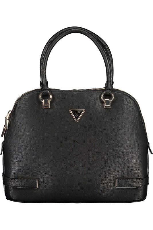 Black Polyethylene Women Handbag - SEHABRANDS