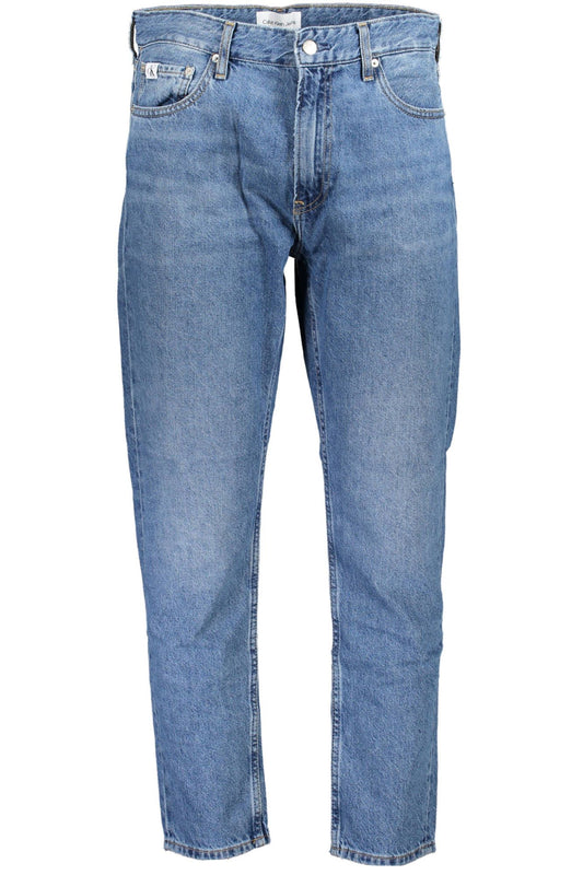 Blue Cotton Men Jeans - SEHABRANDS