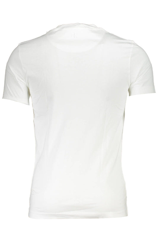 White Cotton Men T-Shirt - SEHABRANDS