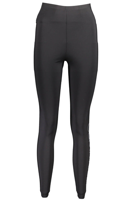 Black Polyester Women Legging - SEHABRANDS