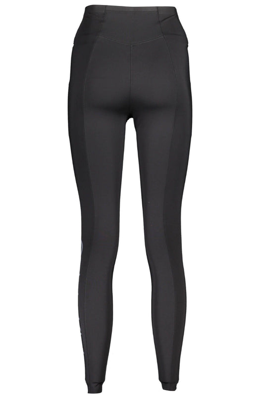 Black Polyester Women Legging - SEHABRANDS