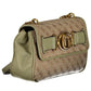 Green Polyester Women Handbag - SEHABRANDS