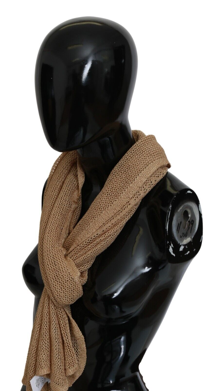 Elegant Men's Brown Neck Wrap Shawl Scarf - SEHABRANDS