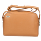 Chic Camel-Toned Crossbody with Double Zip Closure - SEHABRANDS