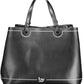 Black Polyethylene Women Handbag - SEHABRANDS