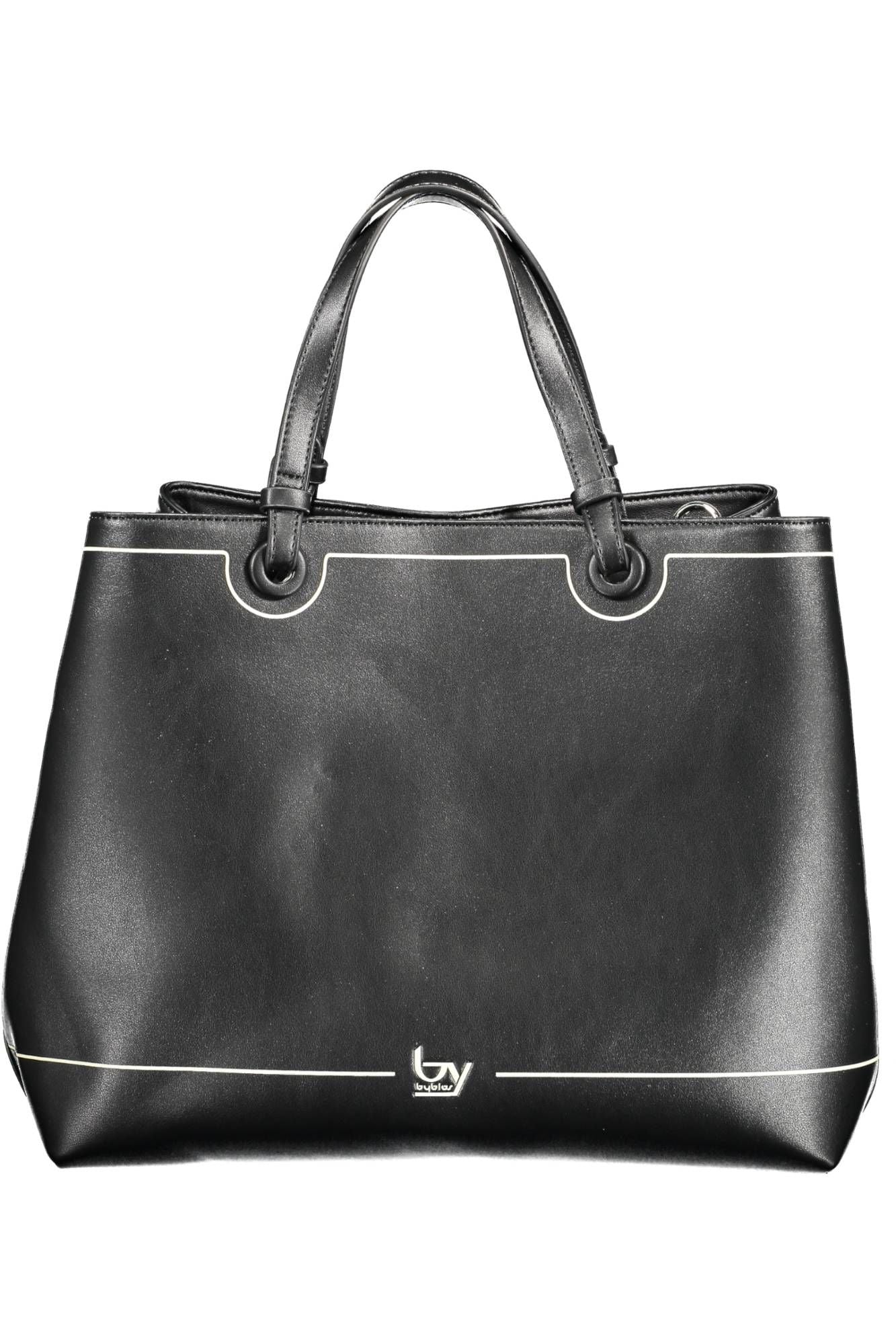 Black Polyethylene Women Handbag - SEHABRANDS