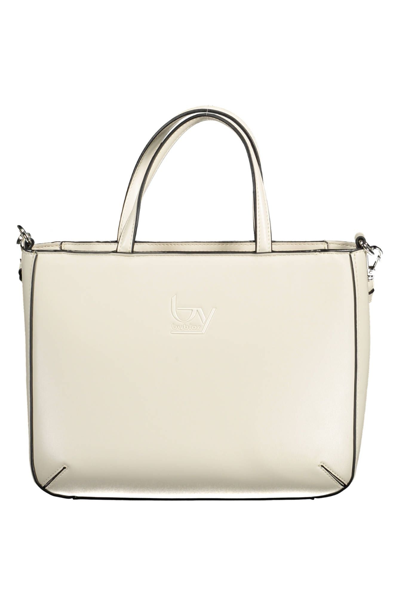 White PVC Women Handbag - SEHABRANDS