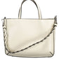 White PVC Women Handbag - SEHABRANDS