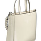 White PVC Women Handbag - SEHABRANDS