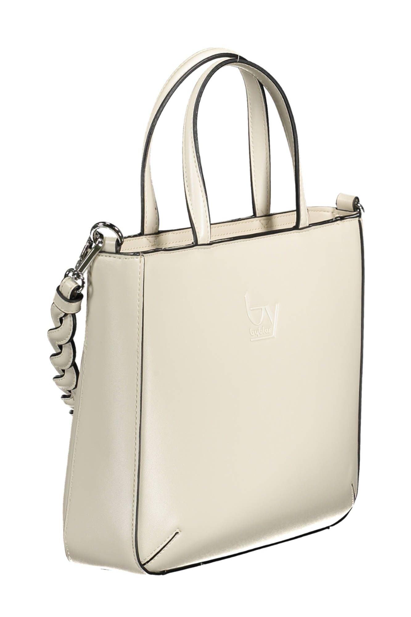 White PVC Women Handbag - SEHABRANDS