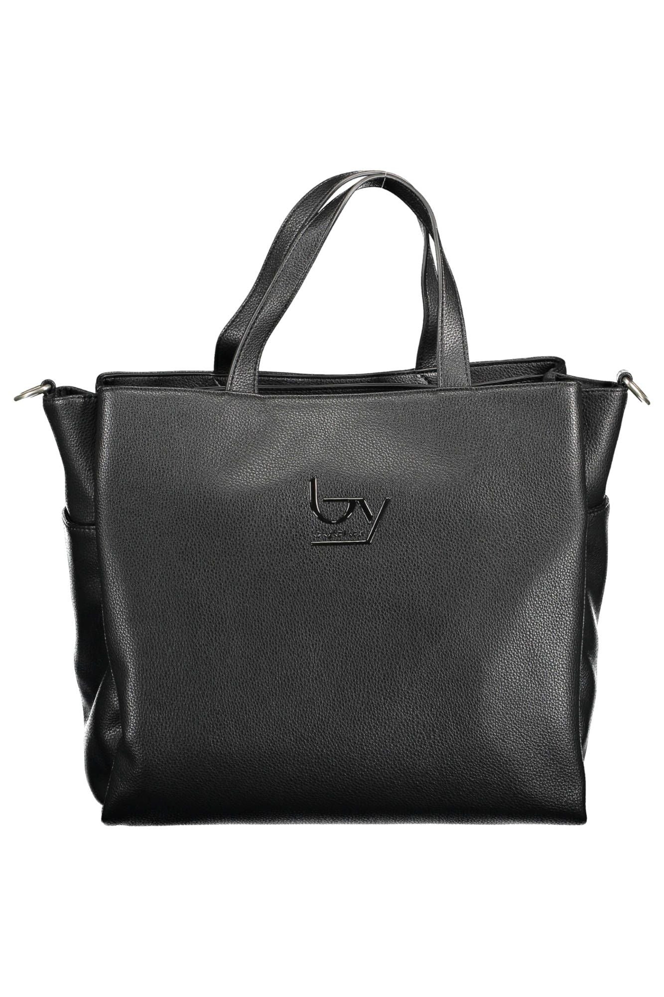 Black Polyethylene Women Handbag - SEHABRANDS