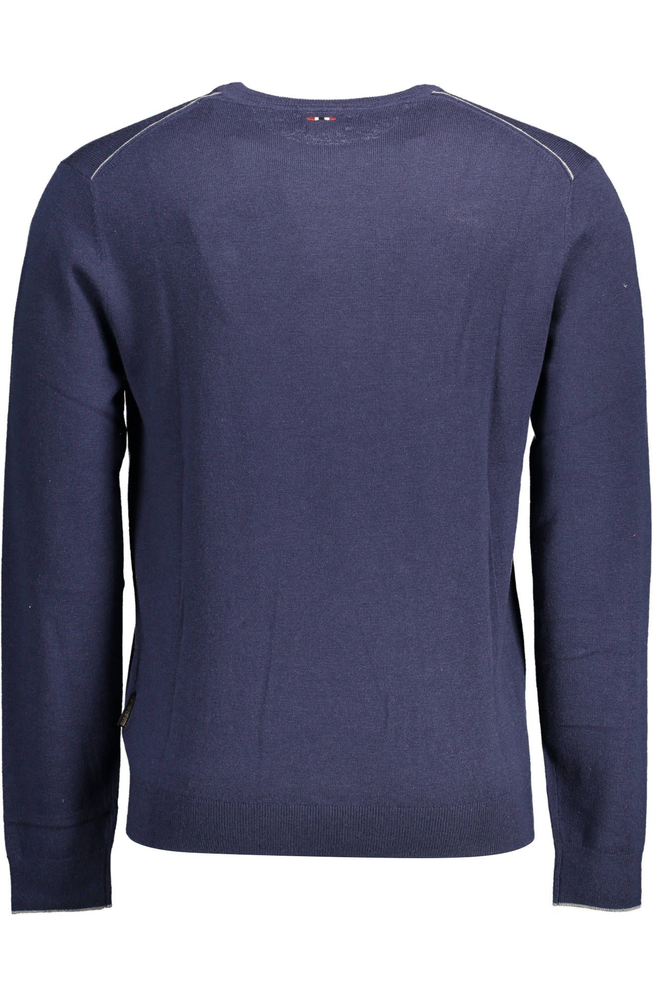 Blue Wool Men Sweater - SEHABRANDS