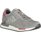 Gray Leather Men Sneaker - SEHABRANDS