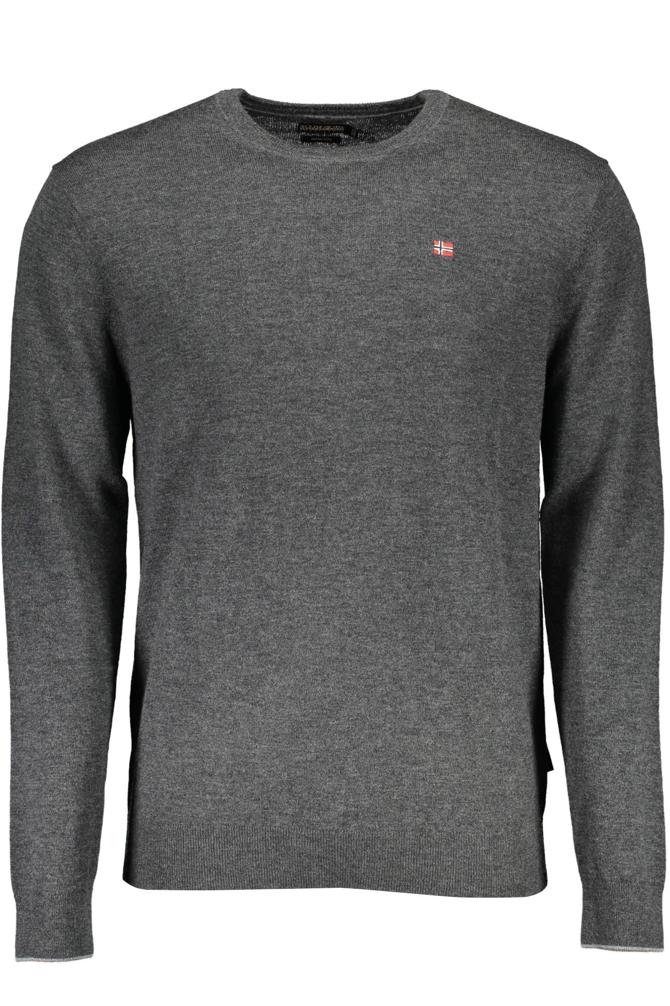 Gray Wool Men Sweater - SEHABRANDS