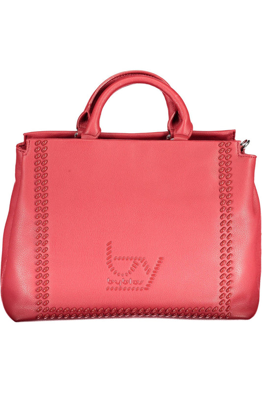 Red Polyethylene Women Handbag - SEHABRANDS