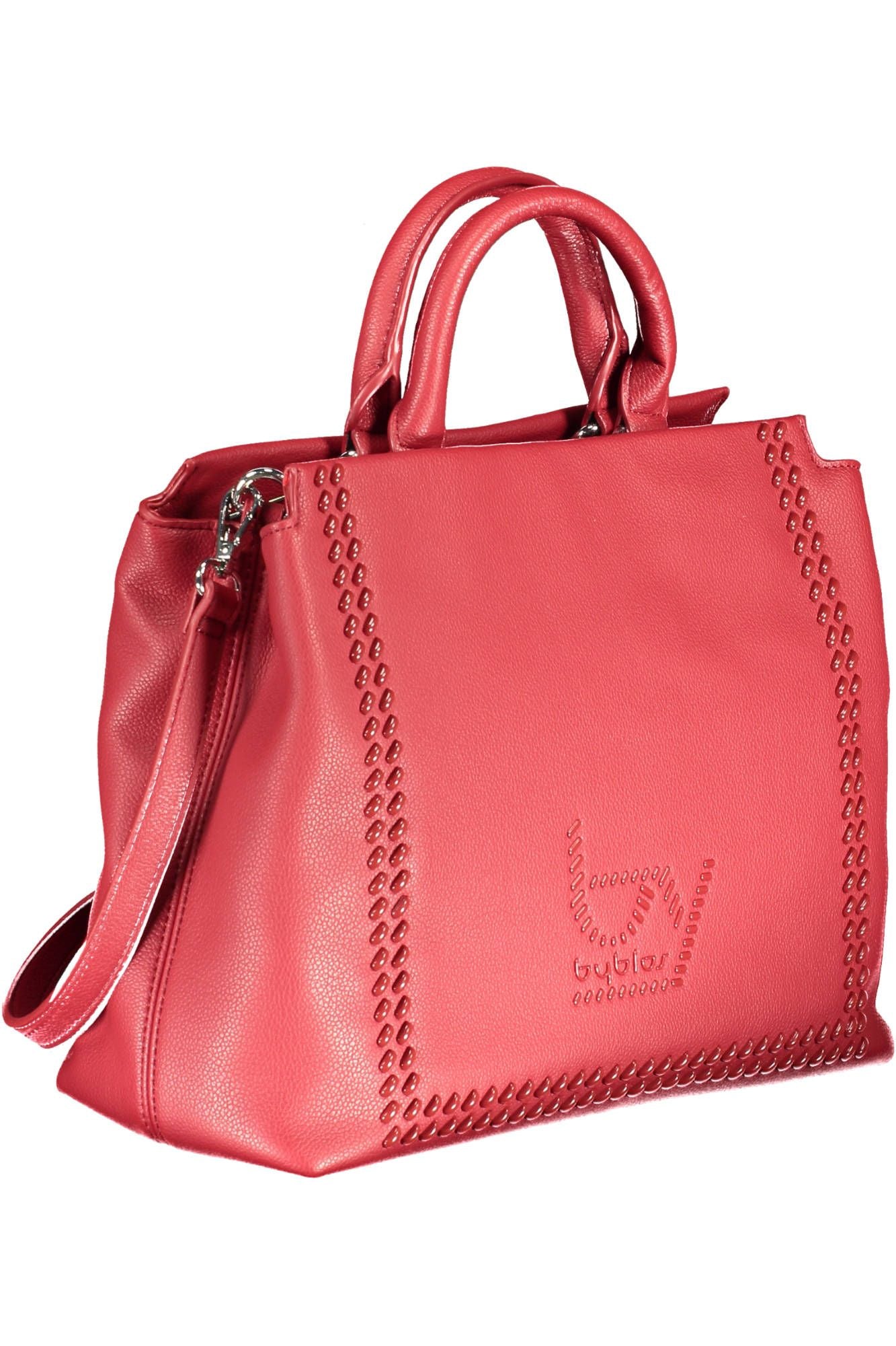 Red Polyethylene Women Handbag - SEHABRANDS