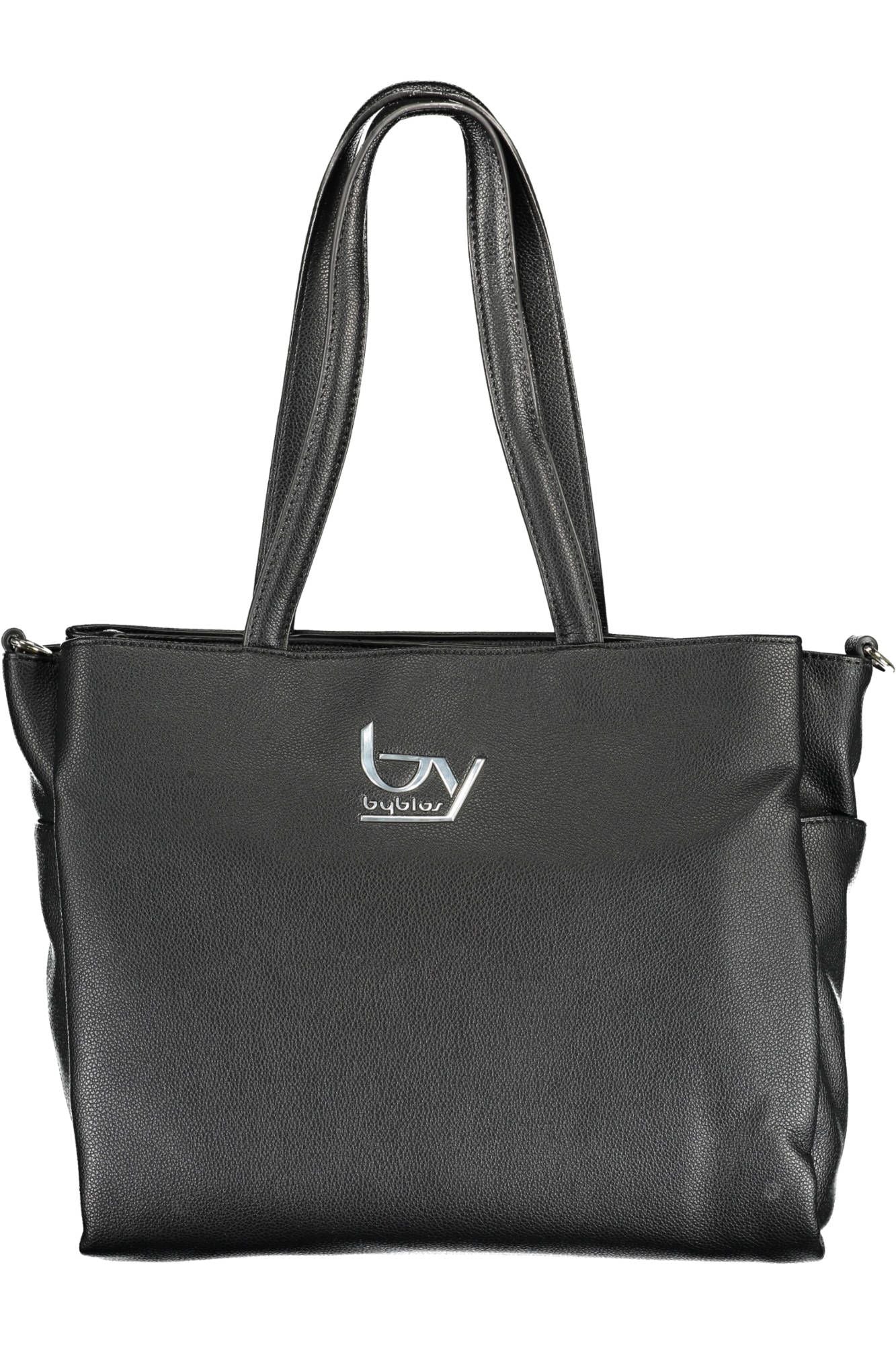 Black Polyethylene Women Handbag - SEHABRANDS