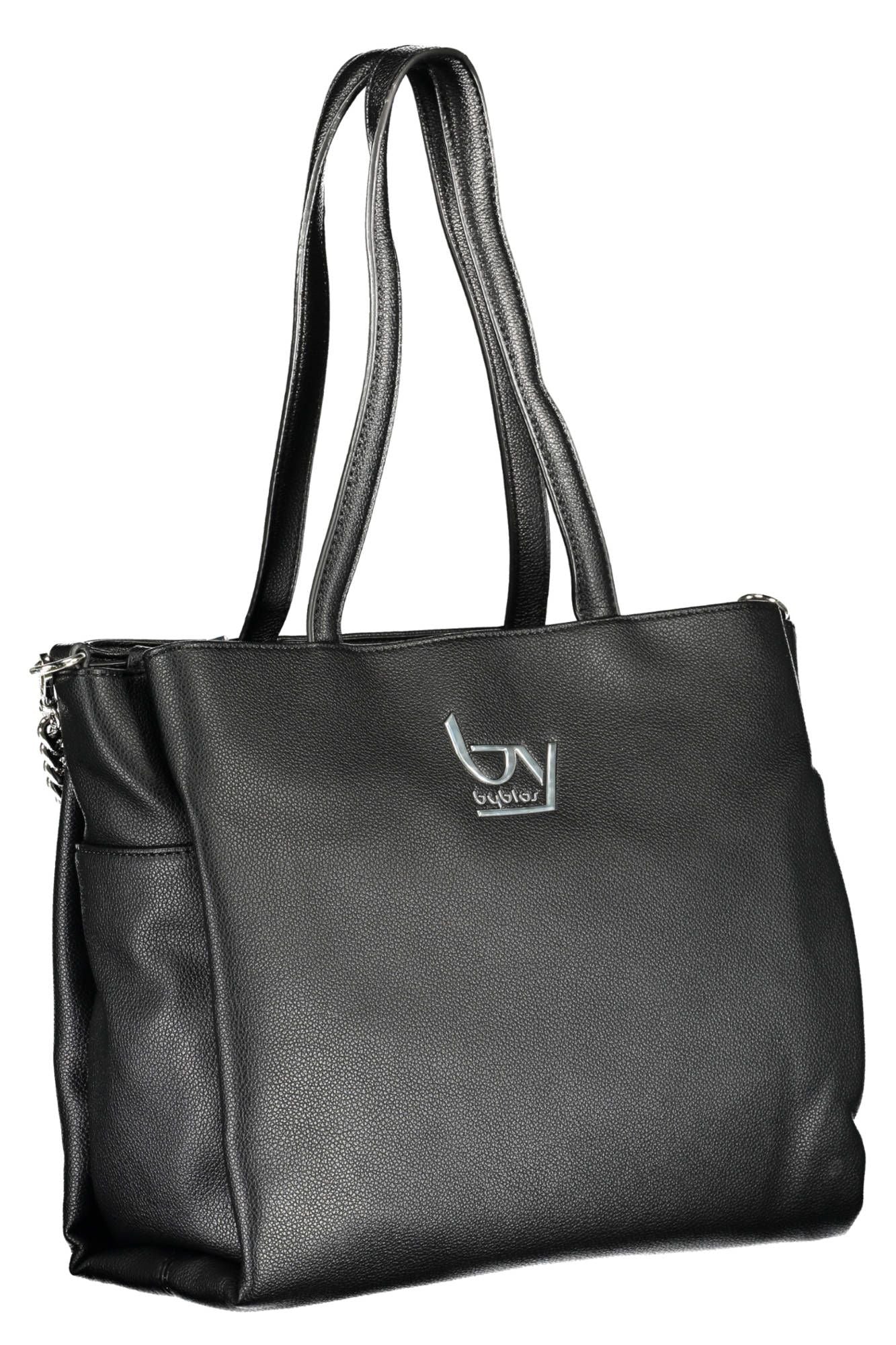 Black Polyethylene Women Handbag - SEHABRANDS