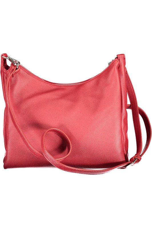 Red Polyethylene Women Handbag - SEHABRANDS