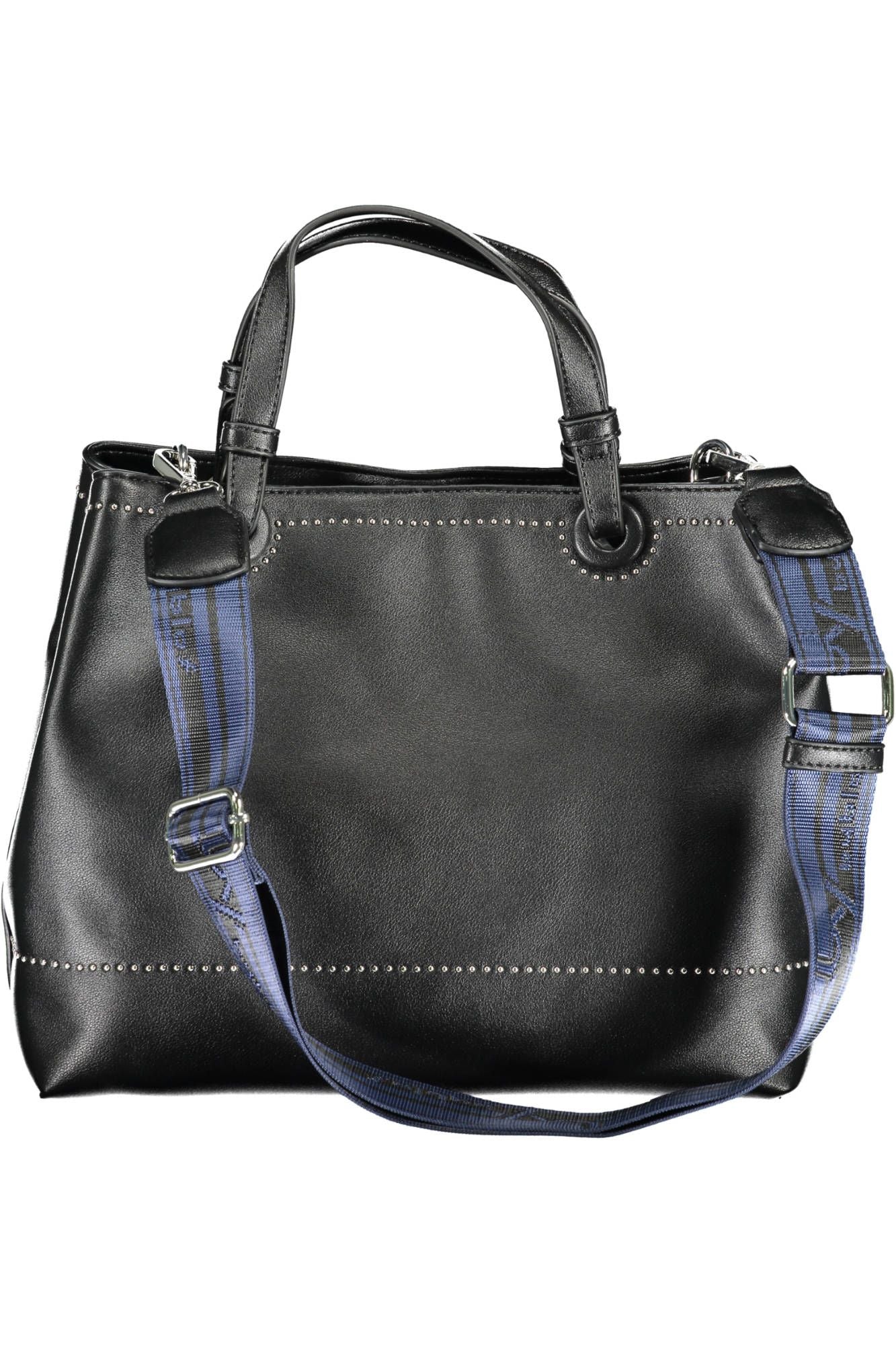 Black Polyethylene Women Handbag - SEHABRANDS