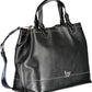 Black Polyethylene Women Handbag - SEHABRANDS