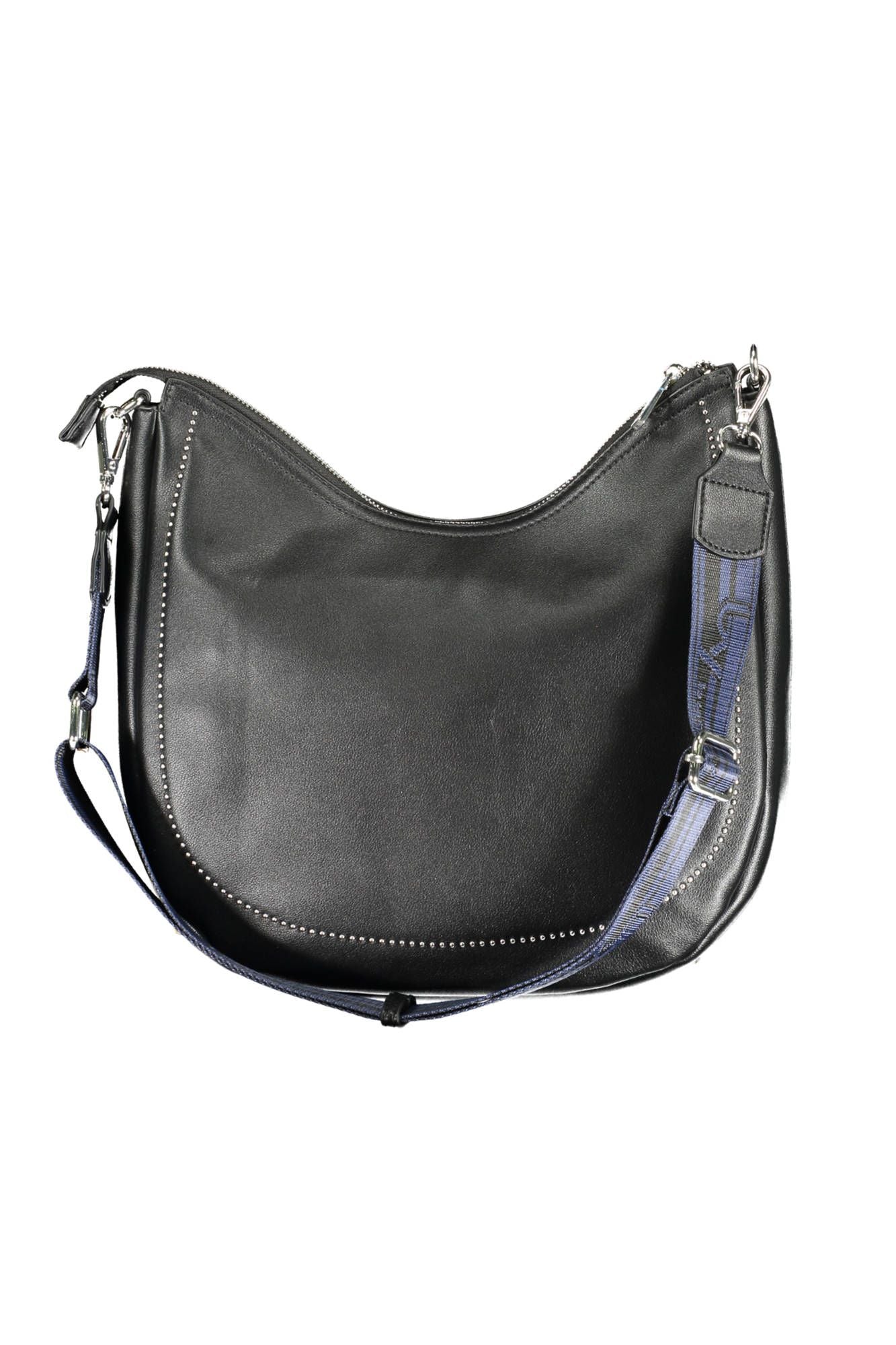 Black Polyethylene Women Handbag - SEHABRANDS