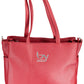 Red Polyethylene Women Handbag - SEHABRANDS