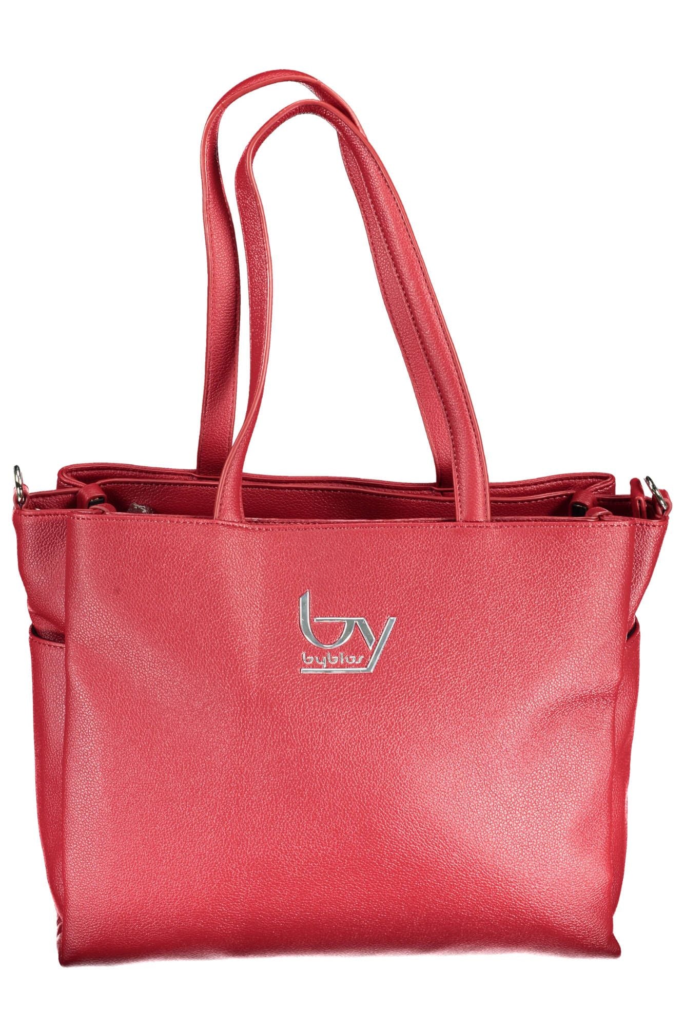 Red Polyethylene Women Handbag - SEHABRANDS