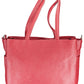 Red Polyethylene Women Handbag - SEHABRANDS