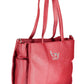 Red Polyethylene Women Handbag - SEHABRANDS