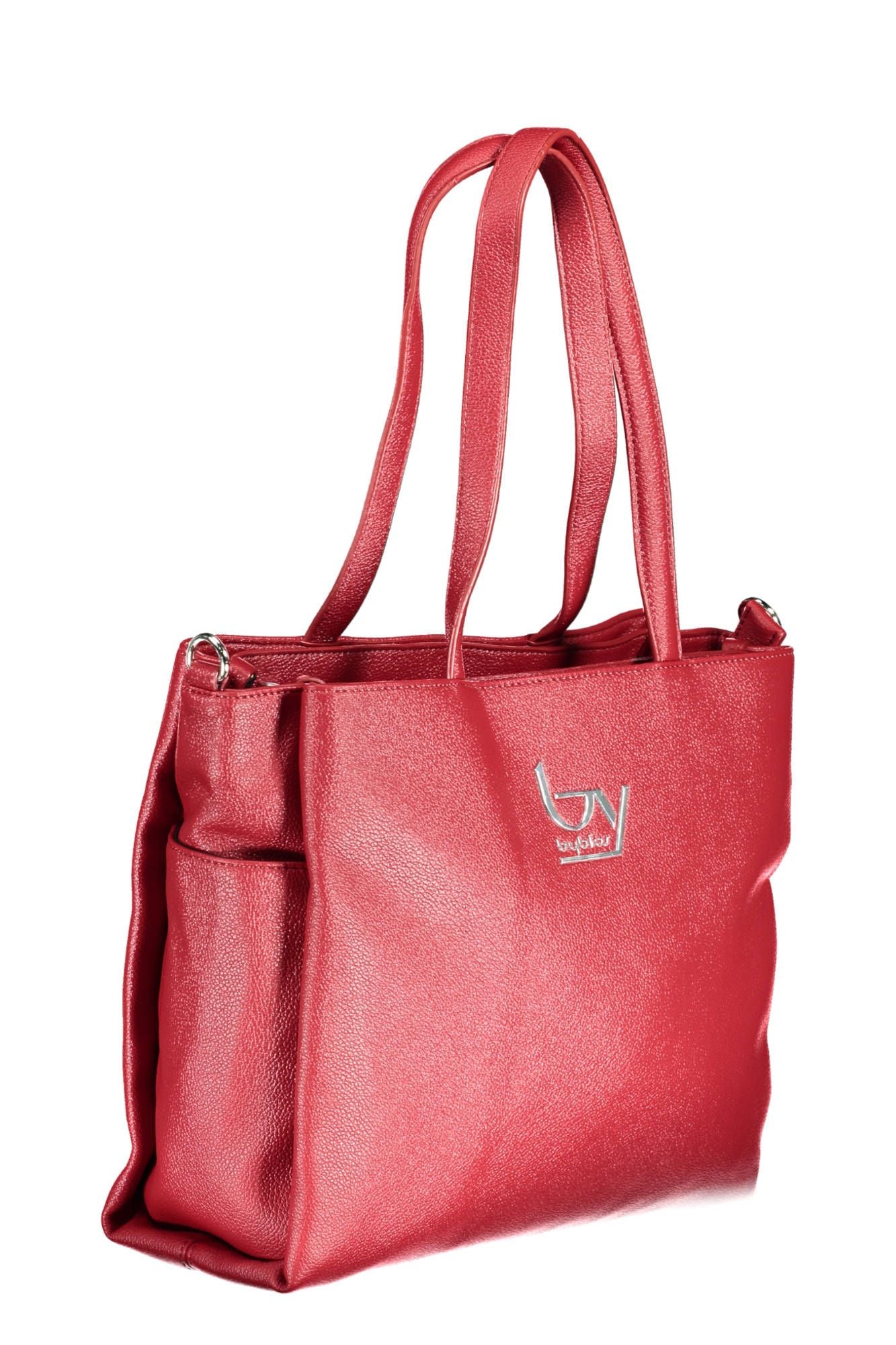 Red Polyethylene Women Handbag - SEHABRANDS