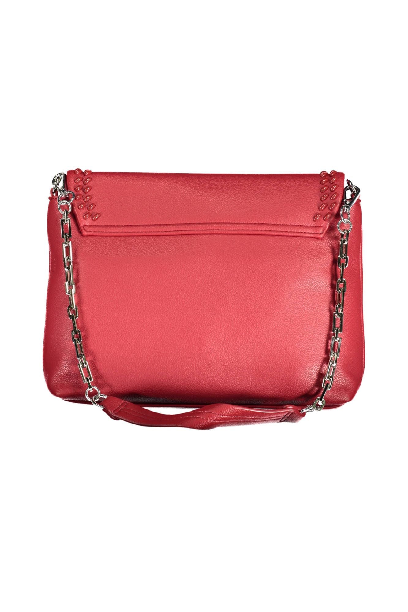 Red Polyethylene Women Handbag - SEHABRANDS