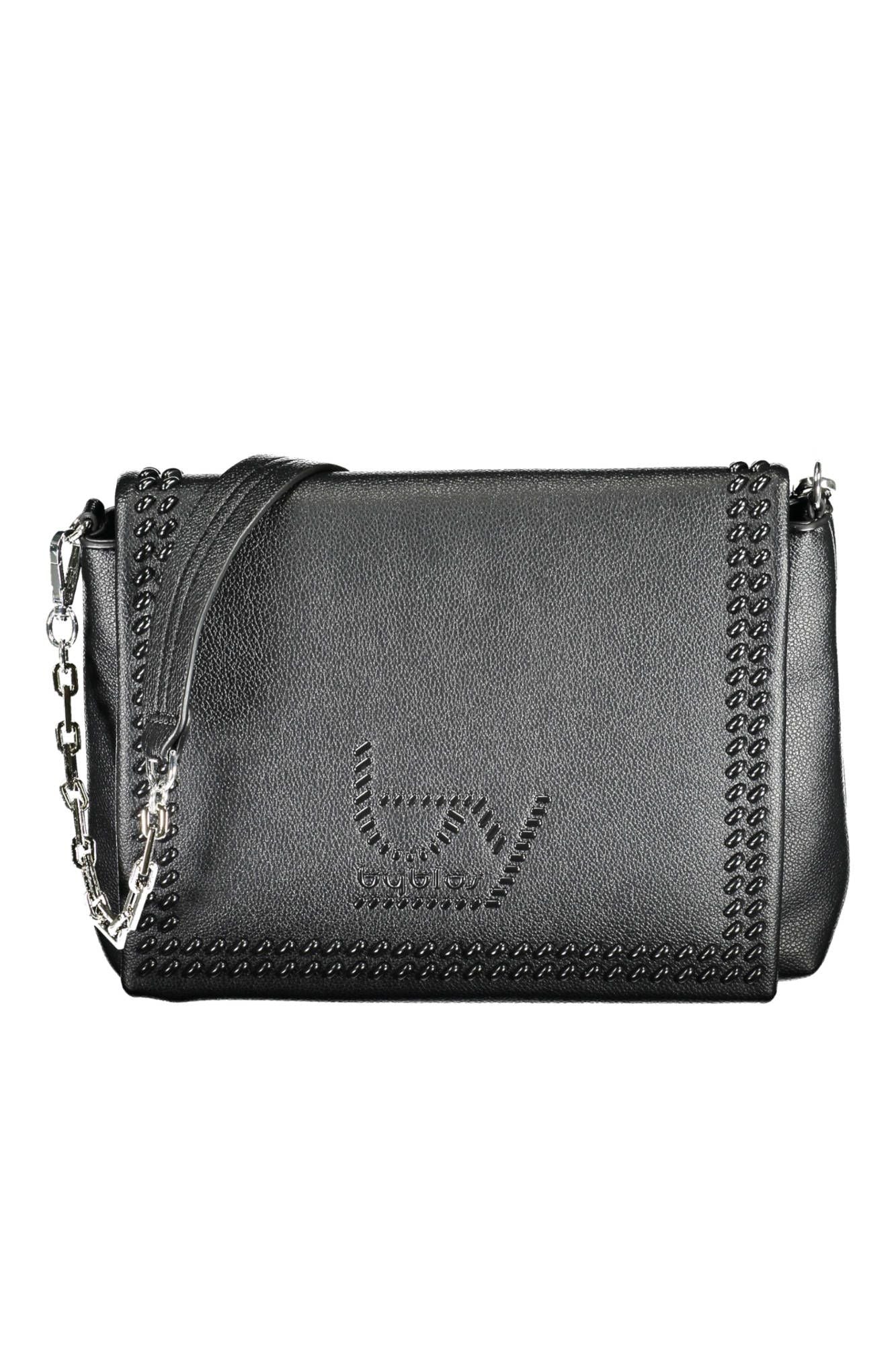 Black Polyethylene Women Handbag - SEHABRANDS