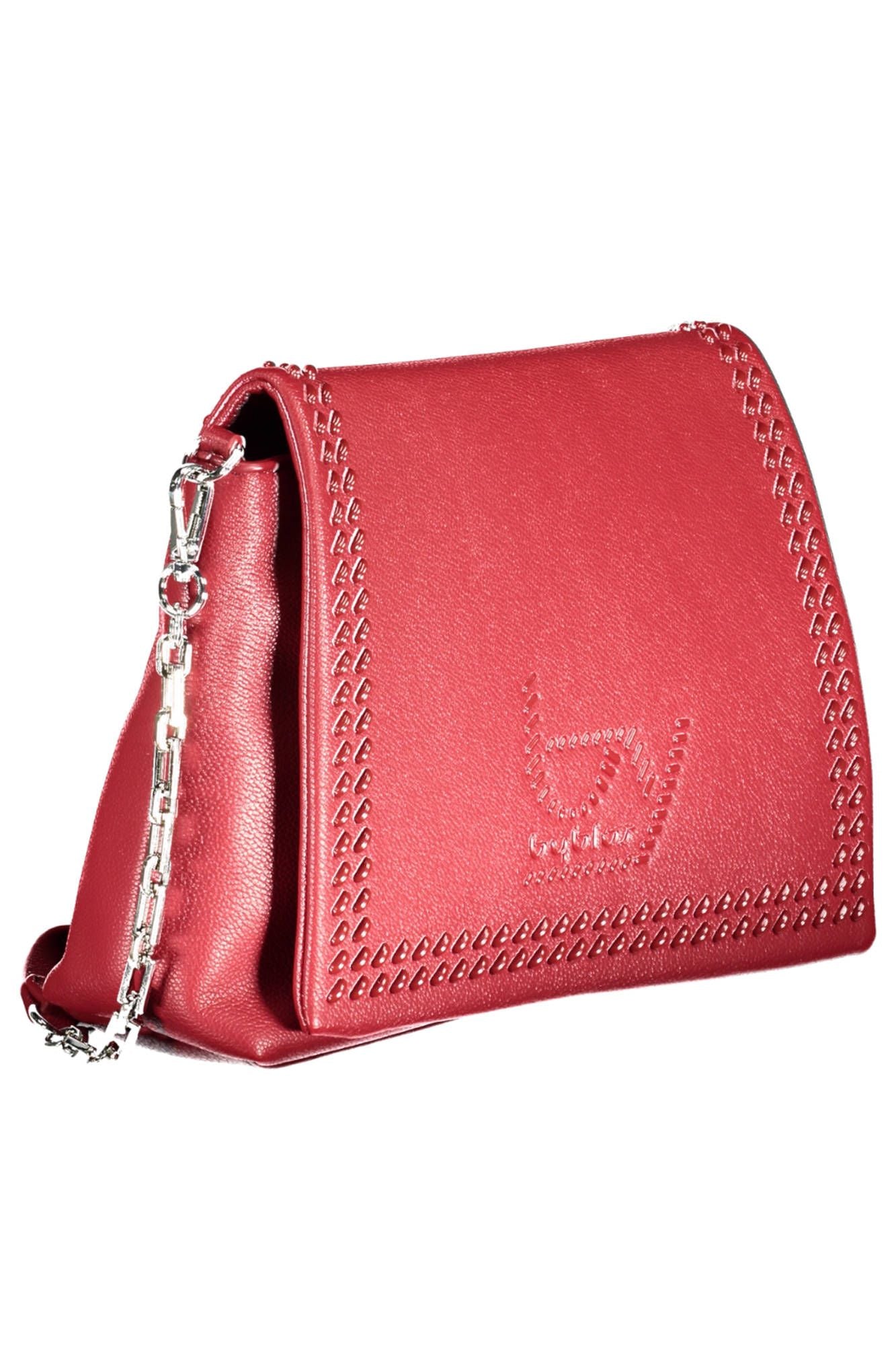 Red Polyethylene Women Handbag - SEHABRANDS